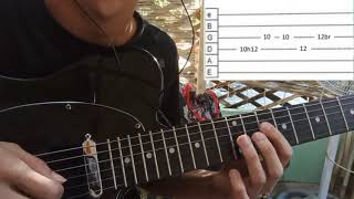 Binhi • Arthur Nery • Guitar Solo Tutorial [upl. by Alarice]