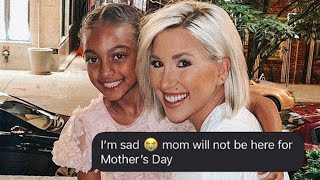 Savannah Chrisley Shares Heartbreaking Text From Chloe [upl. by Innad]