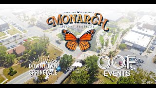 Monarch Flight Festival  Springdale AR  QOF Events [upl. by Ecitnirp]