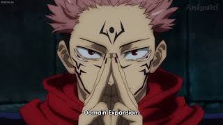 Jujutsu Kaisen  Sukunas Domain Expansion 4k UHD [upl. by Ainitsirc]