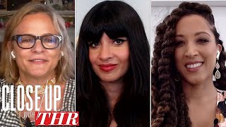 FULL Comedy Actresses Roundtable Jameela Jamil Amy Sedaris Robin Thede Elle Fanning  Close Up [upl. by Ailuig924]