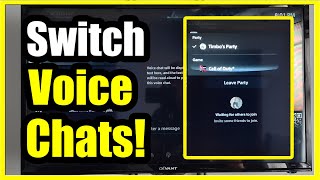 How to Switch between Party Chat amp Game Chat on PS5 Console Settings Tutorial [upl. by Leta]