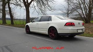 VW Phaeton 30TDI 239Ps BROO Performance ST2 3442 Ps  72311 Nm Soundcheck [upl. by Hilarius436]