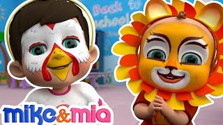 Face Paint Song  Animal Dance Songs  Best Nursery Rhymes for Kids [upl. by Ainessey624]