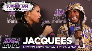 Jacquees Sings Trip Acapella  talks Ella Mai Controversy [upl. by Jaan796]