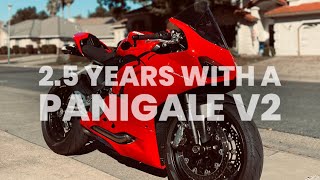 Ducati Panigale V2 Longterm Review [upl. by Joelynn]