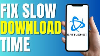 How To Fix Battlenet Slow Download time Quick 2023 [upl. by Sinned]