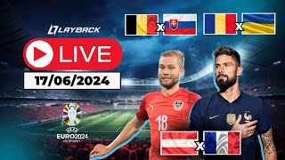 Trade Esportivo ao VIVO na Euro  Hoje Tem França sem imagens 170624 [upl. by Derwon]