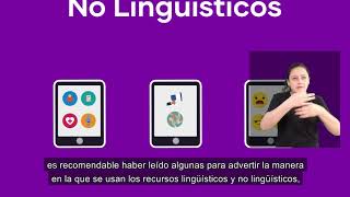 Recursos lingüísticos y no lingüísticos orientados a la coherencia y cohesión textual Con señas [upl. by Diao]