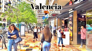 VALENCIA SPAIN 🇪🇸  SUMMER 2023  4KHDR Walking Tour [upl. by Ahsiloc784]