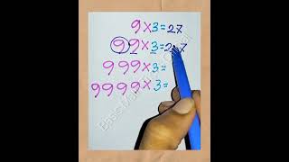 math magic tricks  math short tricks Interesting math tricks trending shorts maths [upl. by Thorpe]