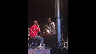 Frank Ocean and Buddy Ross performing a broken down version of Nikes 💙 💛 [upl. by Stahl]