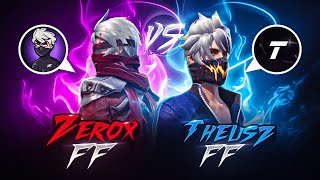 Zerox FF🇳🇵 Vs theuszffofc 🇧🇷  Freestyle Gods🔥 1vs1 Series 03 [upl. by Rinna]