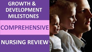 Growth amp Development Milestones and Stages COMPREHENSIVE Pediatric Nursing NCLEX Review [upl. by Borer195]